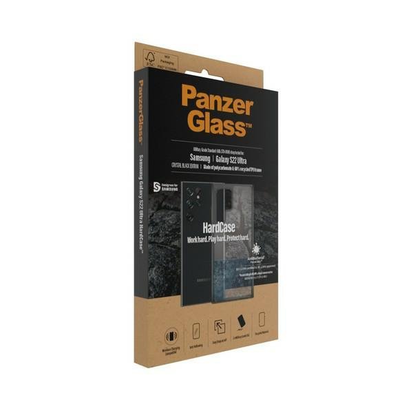 PanzerGlass HardCase Samsung S22 Ultra G908 Antibacterial Military grade clear