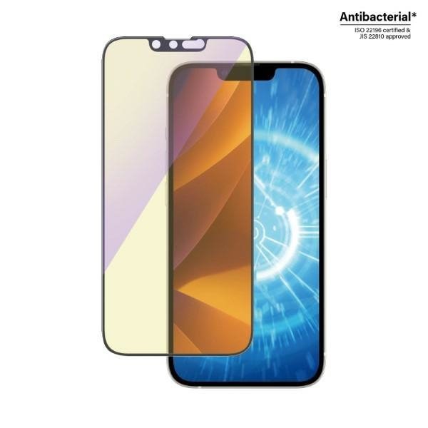 PanzerGlass Ultra-Wide Fit iPhone 14 /13 Pro / 13 6,1&quot; Screen Protection Antibacterial Easy Aligner Included Anti-blue ligh