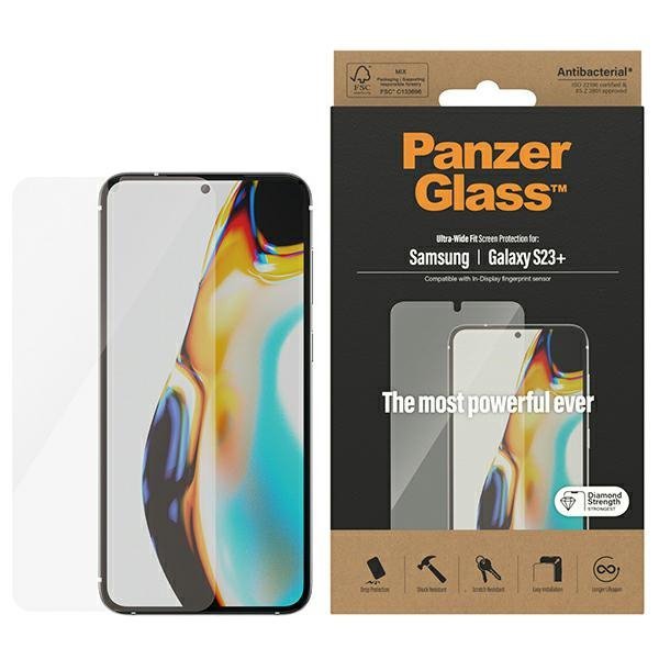 PanzerGlass Ultra-Wide Fit Sam S23+ S916Screen Protection 7323