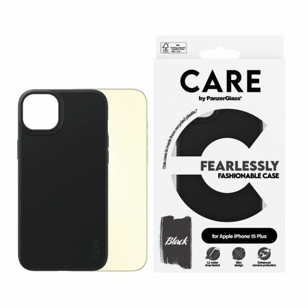 Etui CARE by PanzerGlass Fearlessly      Fashionable Case iPhone 15 Plus 6,7&quot; czarny/black 1431