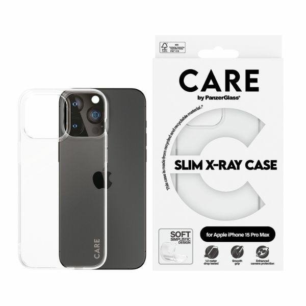 Etui CARE by PanzerGlass Slim X-Ray Case iPhone 15 Pro Max 6,7&quot; przezroczysty/transparent 1436