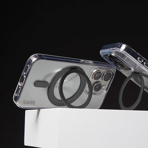 Etui CARE by PanzerGlass Feature         KickstandCase iPhone 16 Pro Max 6,9&quot; czarny/black MagSafe 1324