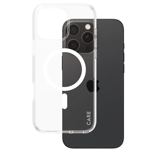 Etui CARE by PanzerGlass Flagship Case   16 Pro Max 6,9&quot; biały/white MagSafe 1340