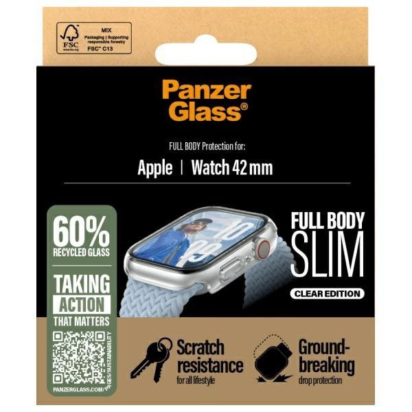 PanzerGlass Snappie Full Body Apple      Watch 10 42mm przezroczysty/transparent 3713