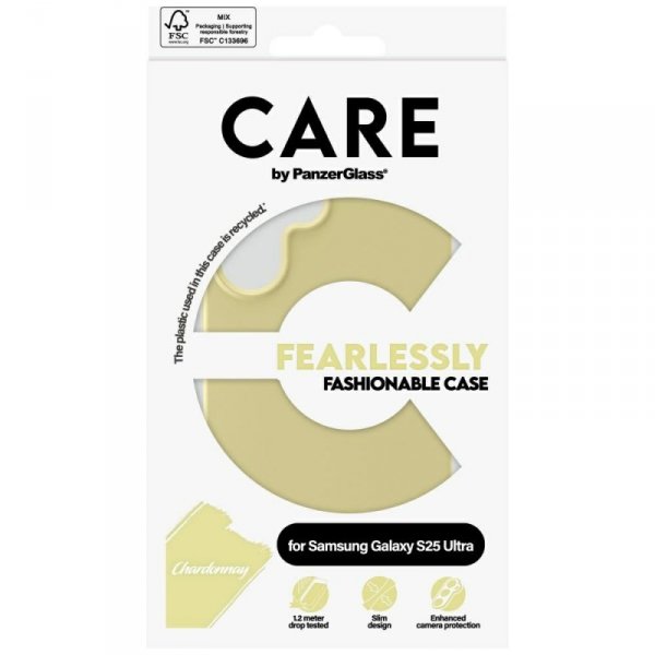 Etui CARE by PanzerGlass Fashion do      Samsung Galaxy S25 Ultra chardonnay