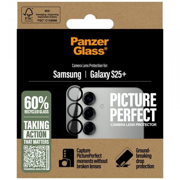 Szkło hartowane na obiektyw PanzerGlass  PicturePerfect Lens Protector do Samsung Galaxy S25+