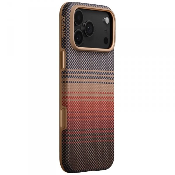 Etui PITAKA Aramid UltraGuard Moonrise   MagSafe do iPhone 17 Pro Max sunset