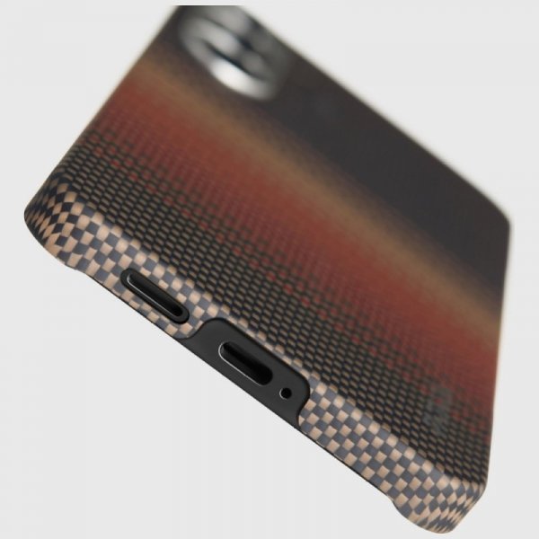 Etui PITAKA Ultra-Slim MagSafe do        Samsung Galaxy S25 Ultra sunset