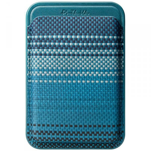 Portfel magnetyczny PITAKA Woven Wallet  MagSafe do telefonu moonrise
