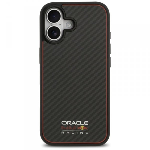 Etui Red Bull Kevlar Logo Matt MagSafe   do iPhone 17 czarny