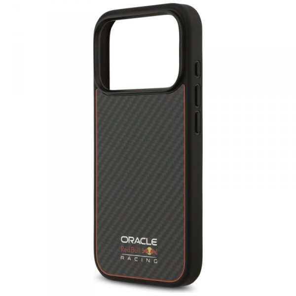 Etui Red Bull Kevlar Logo Matt MagSafe   do iPhone 17 Pro czarny