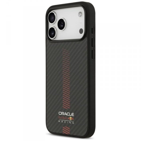 Etui Red Bull Kevlar Powerbar MagSafe do iPhone 17 Pro Max czarny