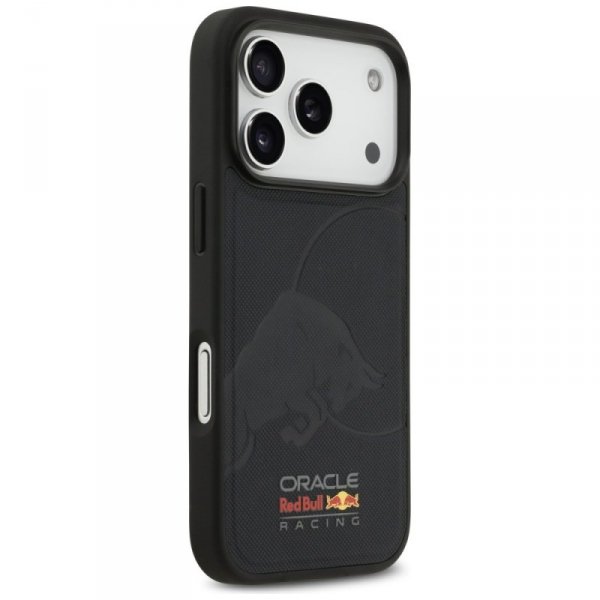 Etui Red Bull Meshed Debossed Bull       MagSafe do iPhone 17 Pro granatowy