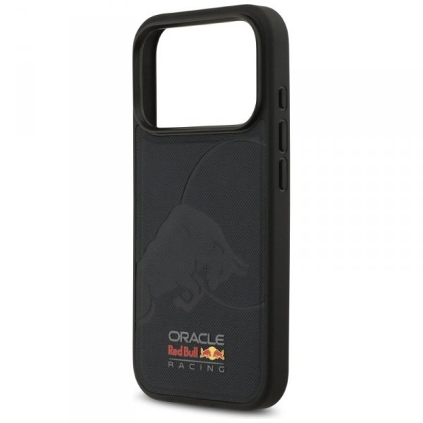 Etui Red Bull Meshed Debossed Bull       MagSafe do iPhone 17 Pro granatowy