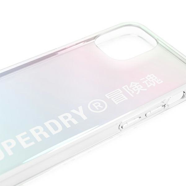SuperDry Snap iPhone 12 mini Clear CaseGradient 42598