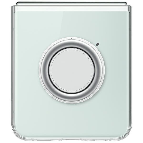 Etui Samsung EF-XF73KKTEGWW Z Flip5F731 przezroczysty/transparent Starter Pack + ładowarka TA800
