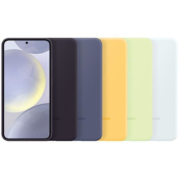 Etui Samsung EF-PS921TYEGWW S24 S921żółty/yellow Silicone Case