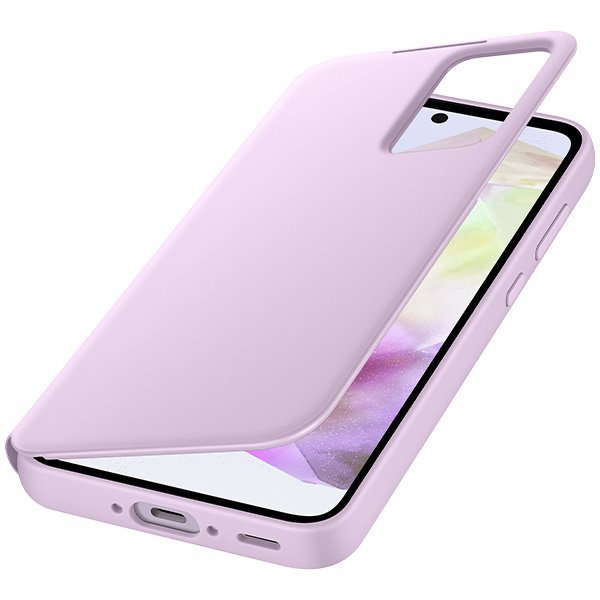 Etui Samsung EF-ZA356CVEGWW A35 5GA356 lawenda/lavender Smart View Wallet Case