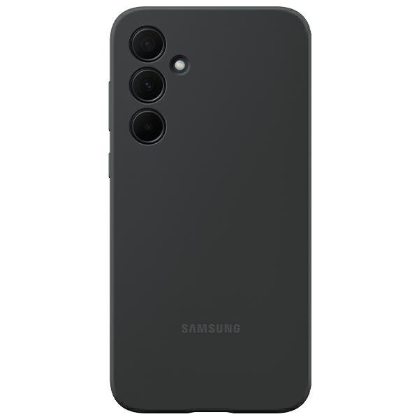 Etui Samsung EF-PA356TBEGWW A35 5GA356 czarny/black Silicone Cover