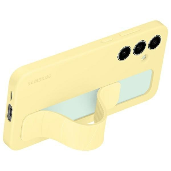 Etui Samsung EF-GS721CYEGWW S24 FES721 żółty/yellow Standing Grip Case