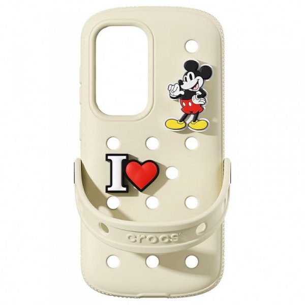 Etui Samsung Crocs Case do Galaxy S25    bone
