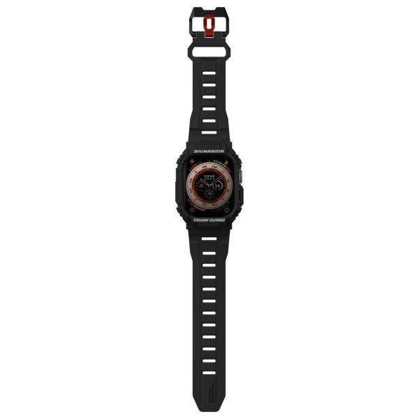 Skinarma pasek+etui Mecha 2in1 Apple     Watch 49mm czarny/black