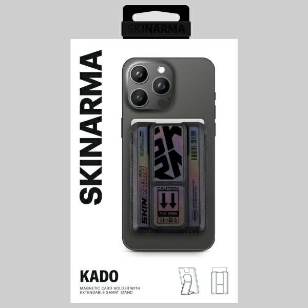Portfel Skinarma Kado Kira Kobai Wallet  Mag-Charge Grip Stand hologram