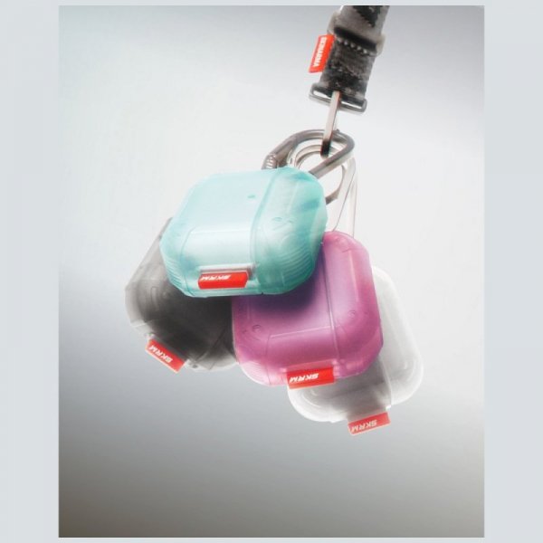 Etui Skinarma Mecha CE do AirPods 4      turkusowy