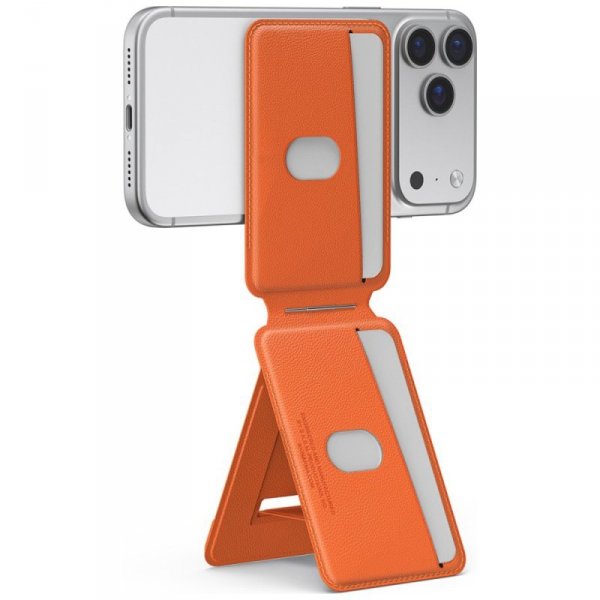Portfel Skinarma Axis magnetyczny        składany tripod pomarańczowy