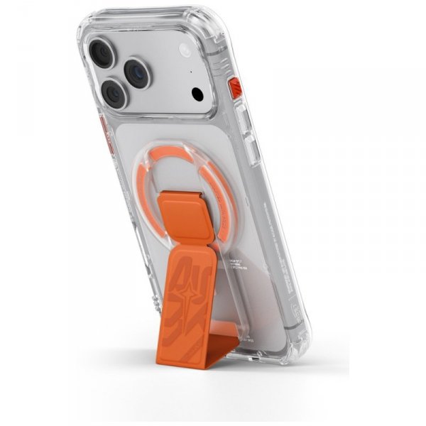 Uchwyt magnetyczny Skinarma Arch XE      Phaze Smart Grip-Stand pomarańczowy