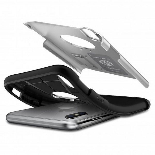 Spigen Slim Armor iPhone Xs Max satin silver 065CS25159