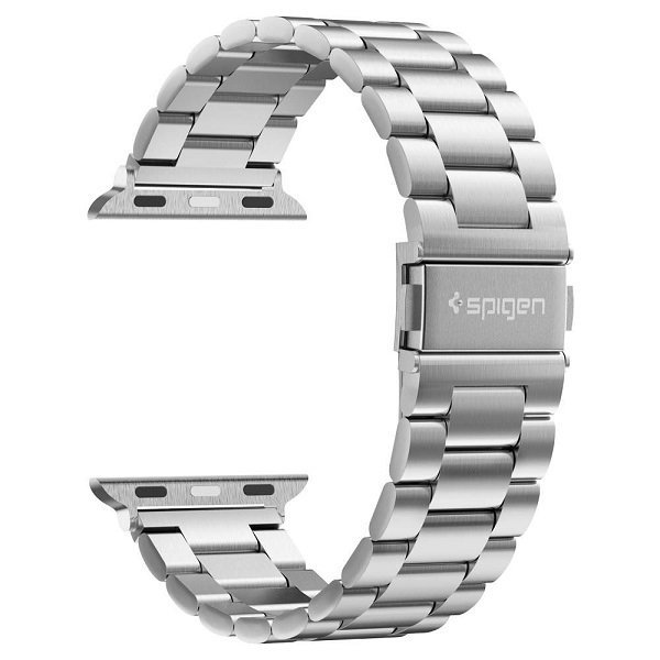 Spigen Modern Fit Band Apple Watch 1/2/3 /4/5/6/7/SE 42/44/45mm srebrny/silver 062MP25404