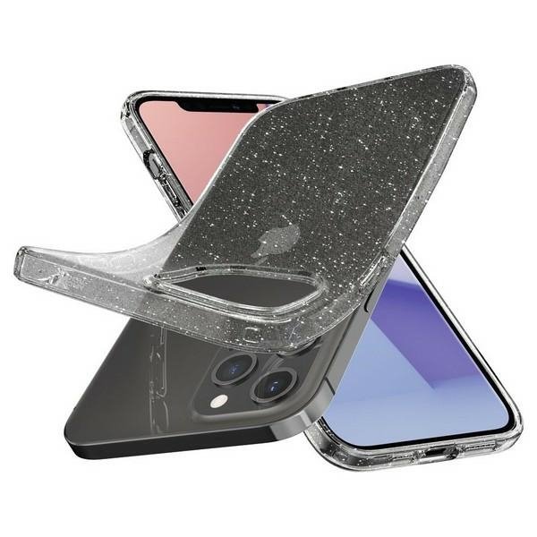Spigen Liquid Crystal Glitter iPhone 12/ 12 Pro 6,1&quot; ACS01698 Clear
