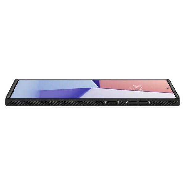 Spigen Liquid Air Samsung S908 S22 Ultraczarny/matte black ACS03915