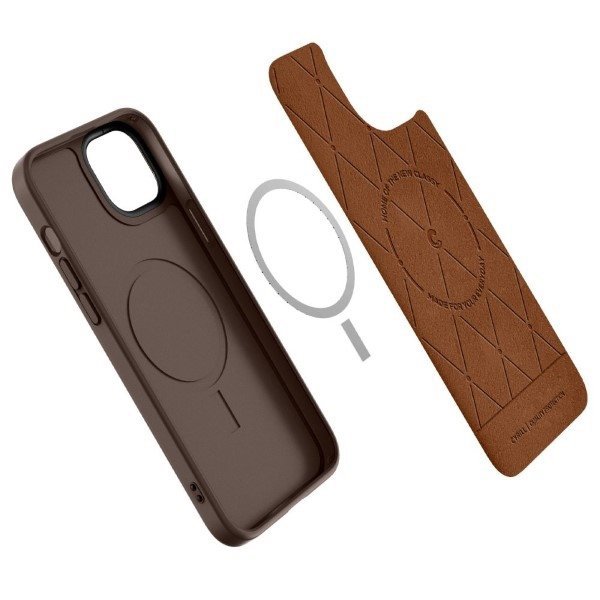 Spigen Cyrill Kajuk MAG iPhone 14 Plus /15 Plus 6,7&quot; Magsafe brązowy/saddle brown ACS04947
