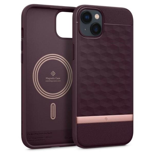 Spigen Caseology Parallax MAG iPhone 14Plus / 15 Plus 6,7 &quot; Magsafe Burgundowy/Burgundy ACS04929