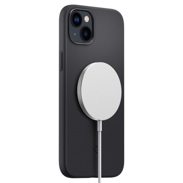 Spigen Silicone Fit iPhone 14 Plus / 15Plus 6,7&quot; MAG Magsafe czarny/black ACS04920