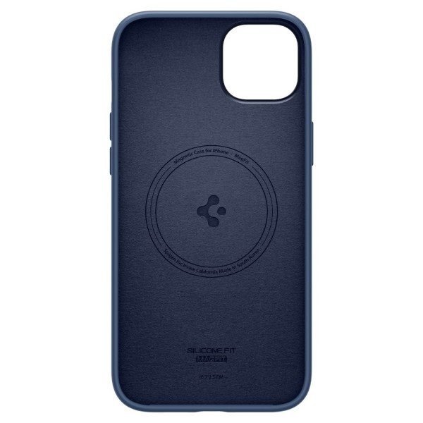 Spigen Silicone Fit iPhone 14 Plus / 15Plus 6,7&quot; MAG Magsafe granatowy/navy blue ACS04921