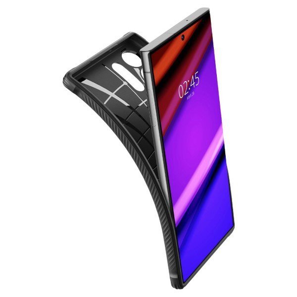 Spigen Rugged Armor Sam S23 Ultra S918czarny/matte black ACS05613