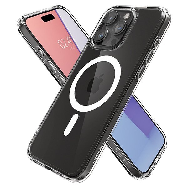 Spigen Ultra Hybrid MAG iPhone 15 Pro6.1&quot; Magsafe biały/white ACS06715