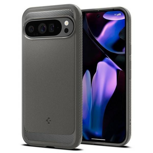 Spigen Rugged Armor Google Pixel 9 ProXL marble grey/szary ACS07784
