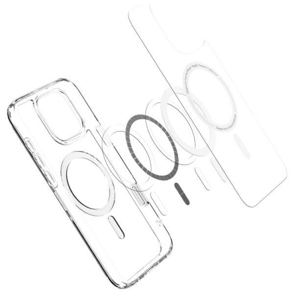 Spigen Ultra Hybrid &quot;T&quot; MAG iPhone 16    Pro Max 6.9&quot; MagSafe biały/white ACS08505