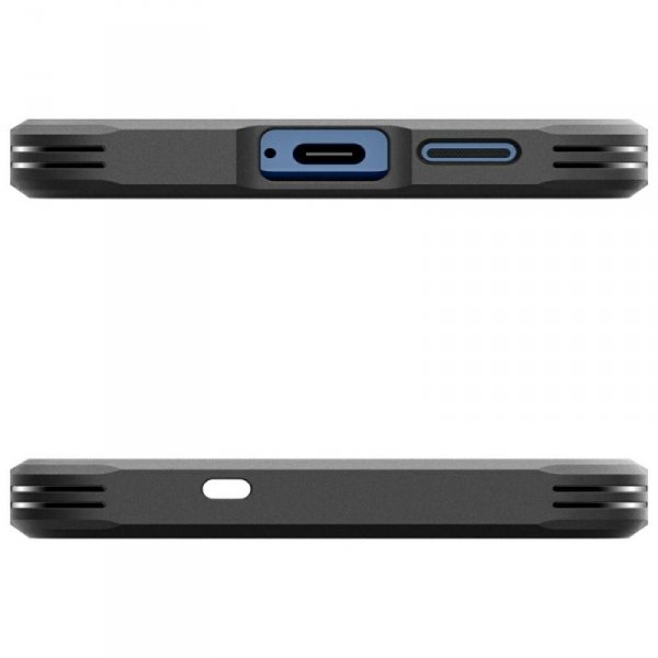Etui Spigen Tough Armor MagSafe do       Samsung Galaxy S25 zielony