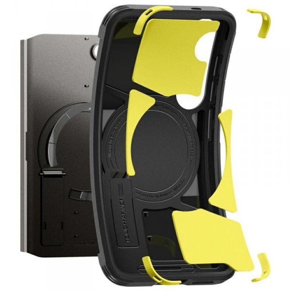 Etui Spigen Tough Armor MagSafe do       Samsung Galaxy S25+ czarny