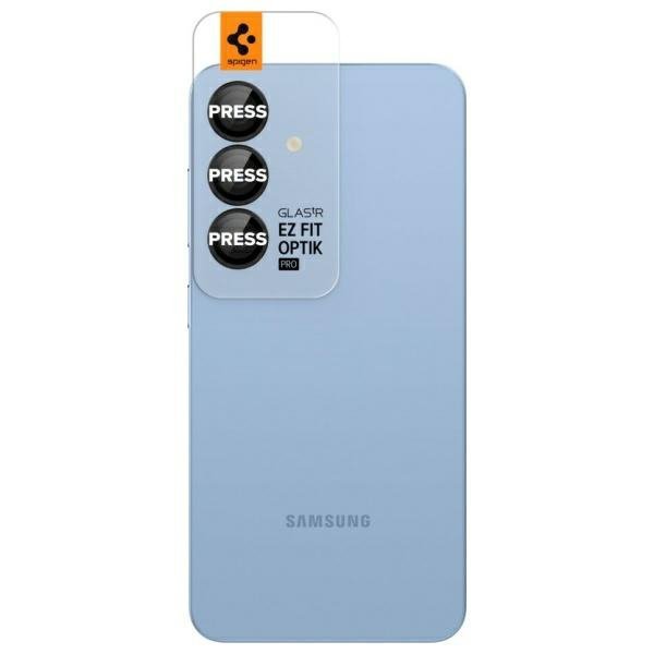 Osłona aparatu Spigen Optik Pro HD       Glas.TR &quot;EZ FIT&quot; Camera Protector 2szt do Samsung Galaxy S25 Ultra czarny