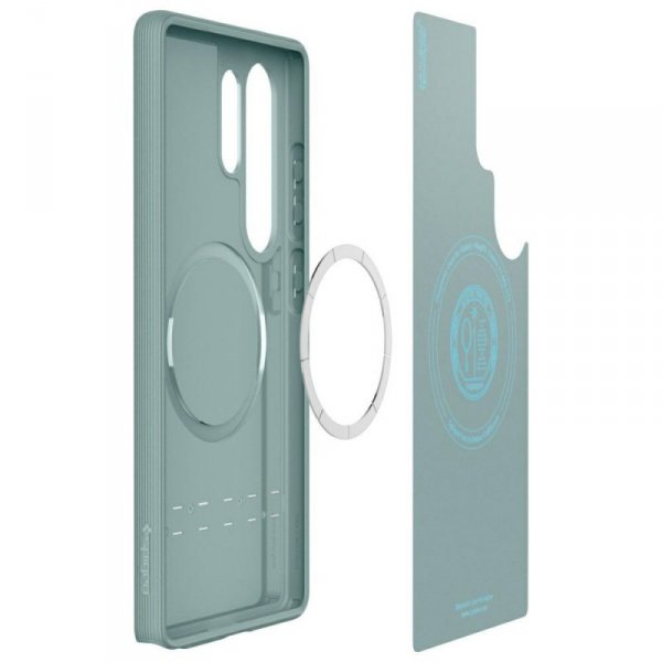 Etui Spigen Parallax Mag MagSafe do      Samsung Galaxy S25 Ultra zielony