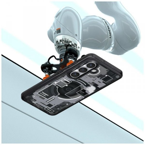 Etui Spigen Ultra Hybrid Mag MagSafe do Samsung Galaxy S26 zero one black