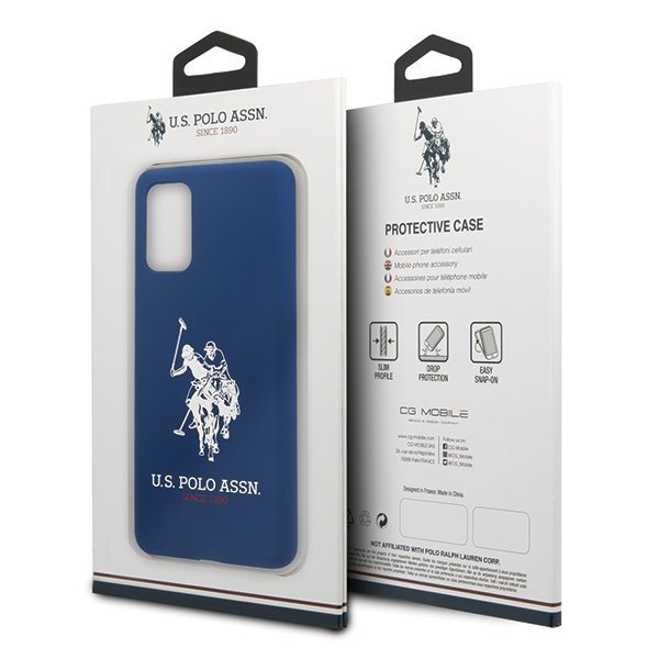 US Polo USHCS67SLHRNV S20+ G985granatowy/navy Silicone Collection