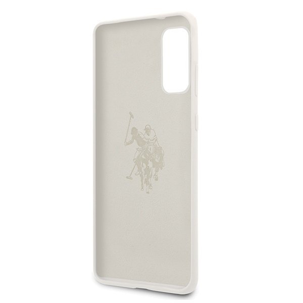 US Polo USHCS62SLHRWH S20 G980biały/white Silicone Collection
