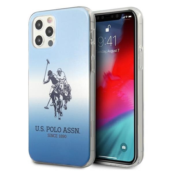 US Polo USHCP12MPCDGBL iPhone12/12 Pro 6,1&quot; niebieski/blue Gradient Collection